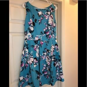 Roz &Ali Floral Print Dress Size 14